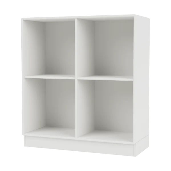 Montana SHOW Regal 69,6 x 69,6cm, Sockel 7cm 01-White