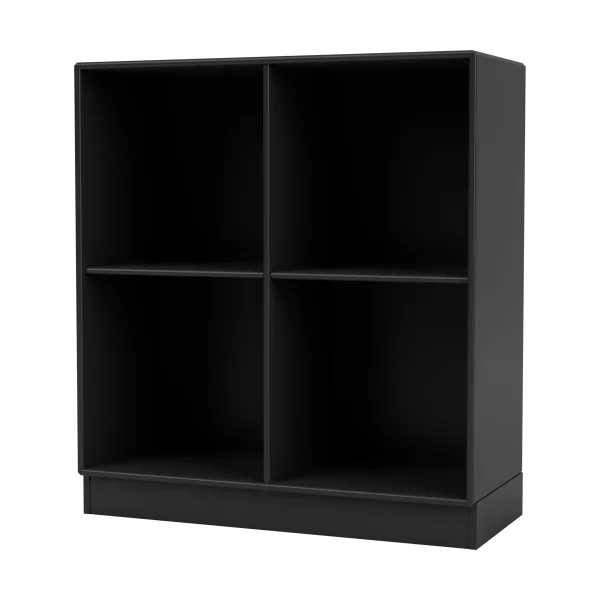 Montana SHOW Regal 69,6 x 69,6cm, Sockel 7cm 05-Black