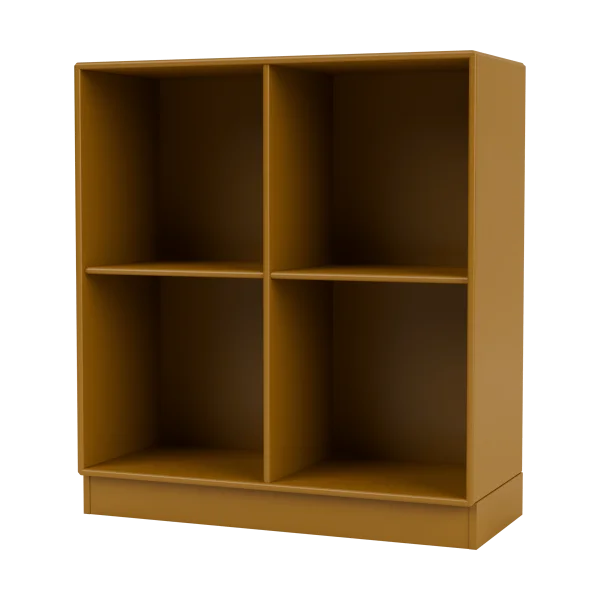 Montana SHOW Regal 69,6 x 69,6cm, Sockel 7cm 142-Amber