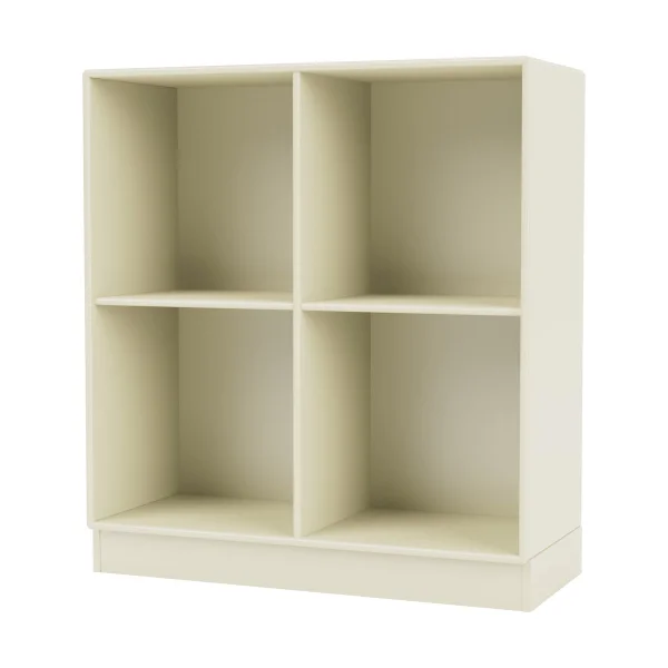 Montana SHOW Regal 69,6 x 69,6cm, Sockel 7cm 150-Vanilla