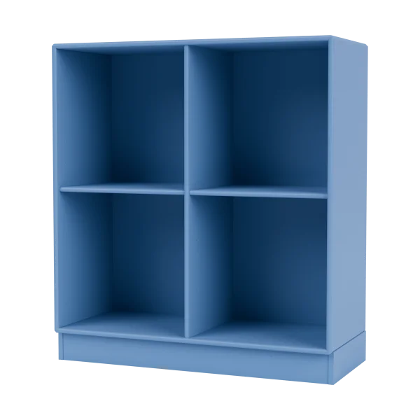 Montana SHOW Regal 69,6 x 69,6cm, Sockel 7cm 154-Azure