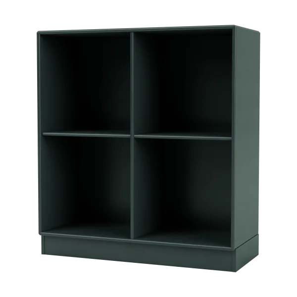 Montana SHOW Regal 69,6 x 69,6cm, Sockel 7cm 163-BlackJade