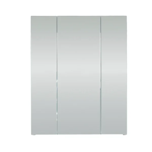 Monte Bad Spiegelschrank 3 Türen weiß.
