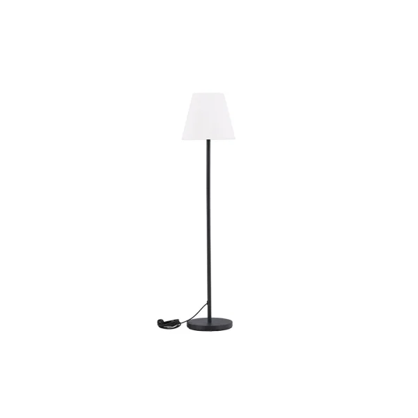 Moris Stehlampe für außen schwarz.
