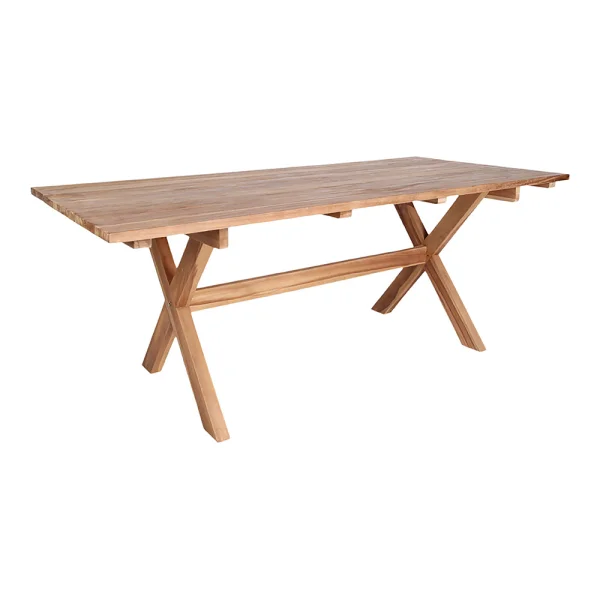 Muline Gartentisch 90x200 cm Teakholz massiv.