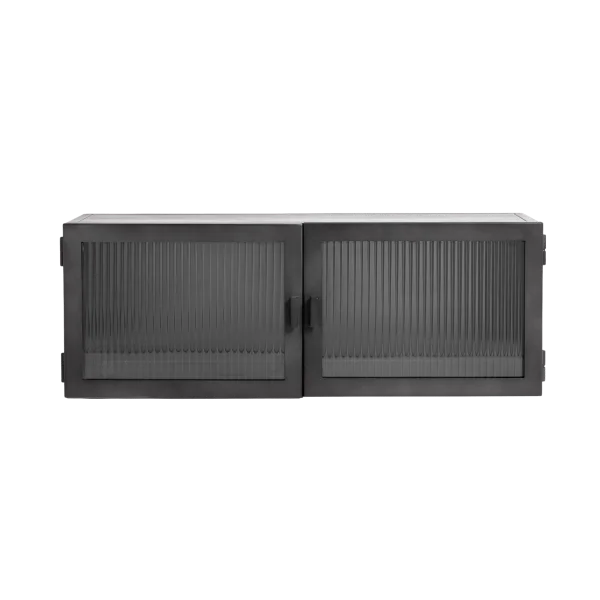 MUUBS Dallas Wandschrank 80 cm Schwarz