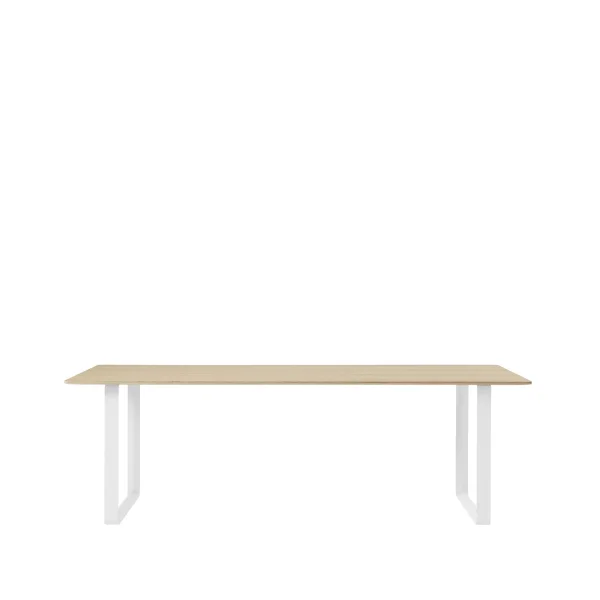 Muuto 70/70 Esstisch 255 x 108cm Oak veener-Plywood-White