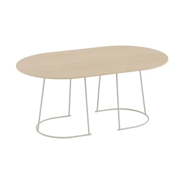 Muuto Airy Beistelltisch M Lackiertes Eichenfurnier-off white