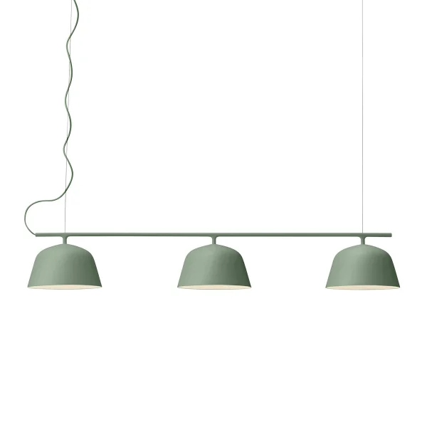 Muuto Ambit Rail Pendelleuchte Dusty green