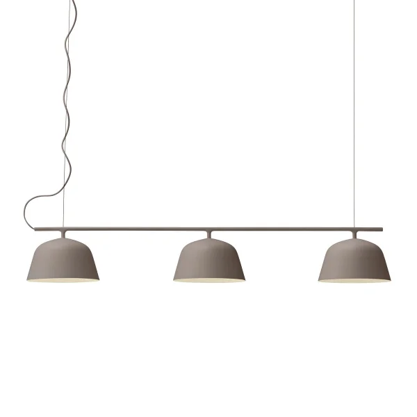 Muuto - Ambit Rail Pendelleuchte Taupe