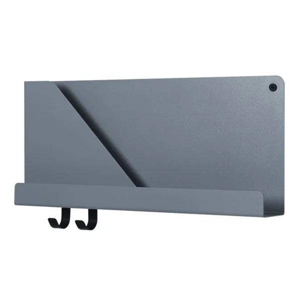 Muuto Folded Wandregal klein Blue grey
