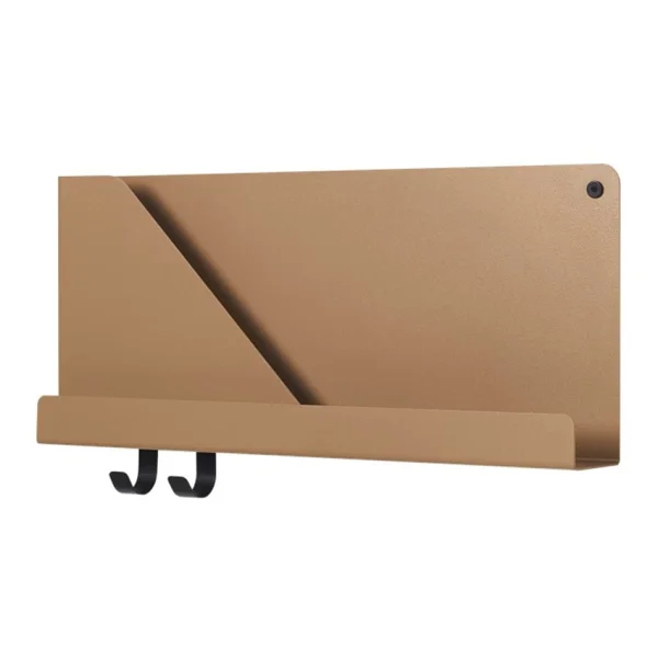 Muuto Folded Wandregal klein Burnt orange
