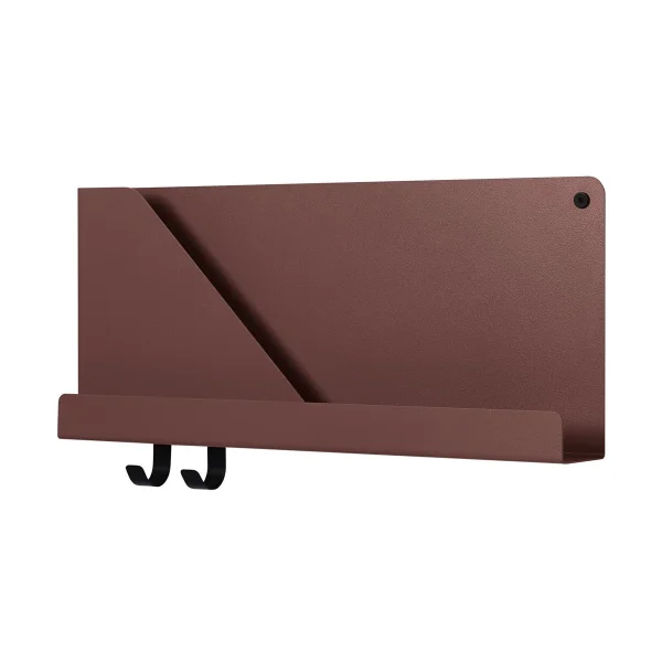 Muuto Folded Wandregal klein Deep Red