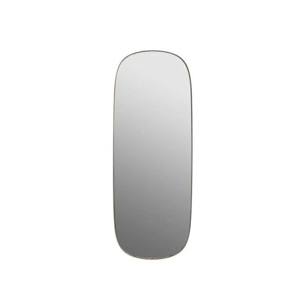 Muuto - Framed Spiegel Large Taupe/Clear
