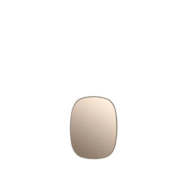 Muuto - Framed Spiegel Small Rose/Rose Glass