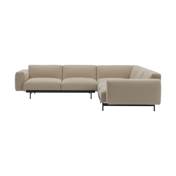 Muuto In Situ Ecksofa configuration 1 Ecriture 240-Black