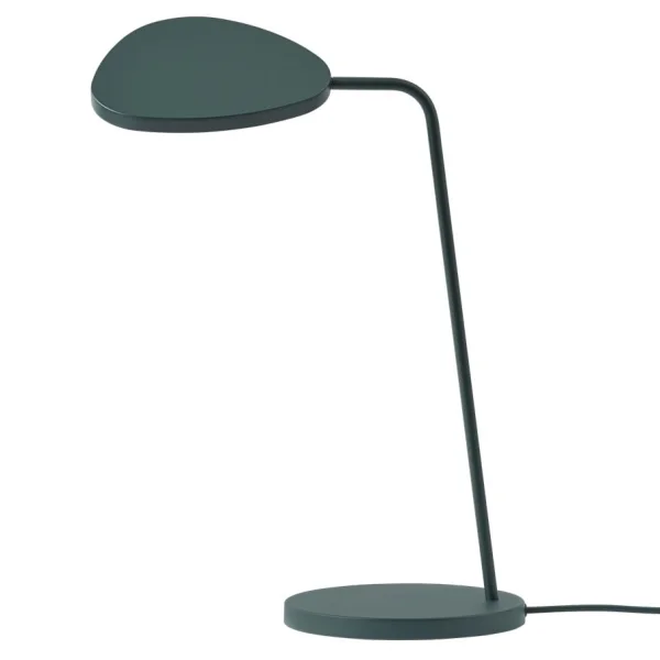 Muuto Leaf Tischleuchte weiß Dark green