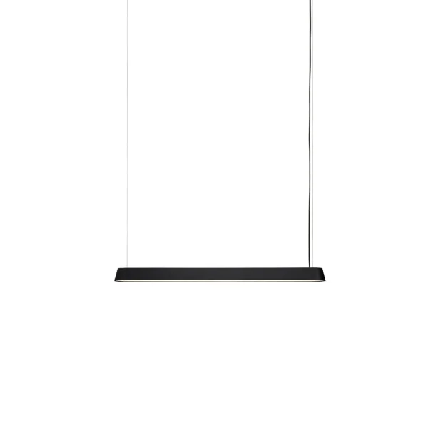 Muuto Linear Pendelleuchte Black, 87,2cm