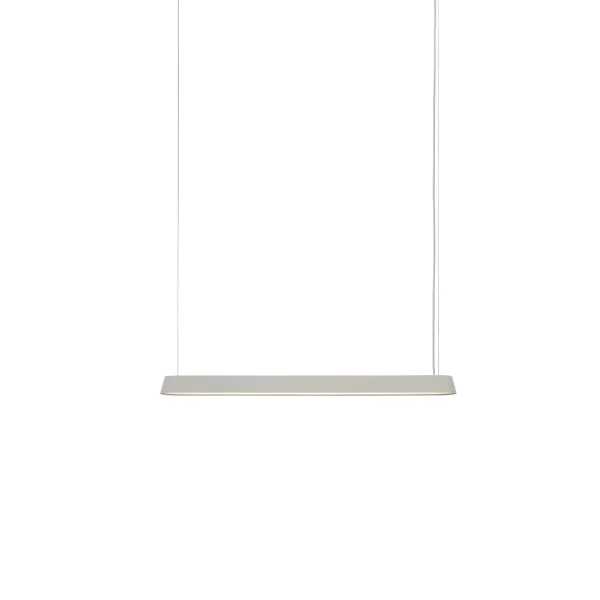 Muuto Linear Pendelleuchte Grey, 87,2cm