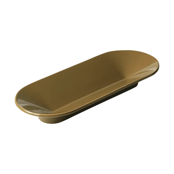Muuto Mere Schale 51,5x21,5 cm Brown Green