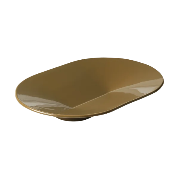 Muuto Mere Schale 52x36 cm Brown Green