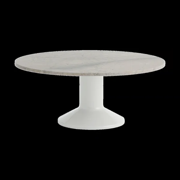 Muuto Midst Couchtisch Grey marble-grey, Ø90 cm