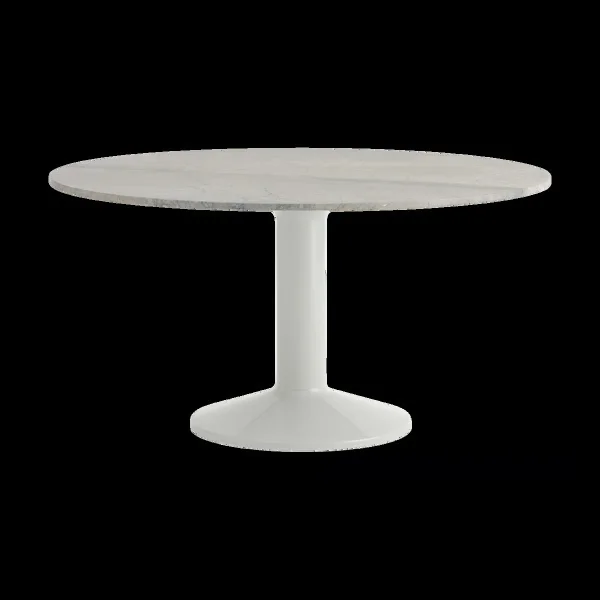 Muuto Midst Säulentisch Ø140 cm Grey marble-grey