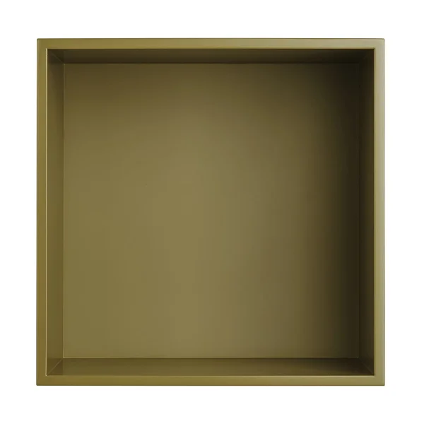 Muuto Mini stacked 2.0 Regalsystem, medium Brown-green