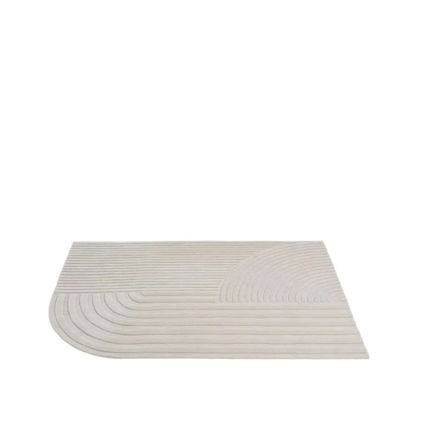 Muuto - Relevo Teppich 170x240 Burnt Off-White