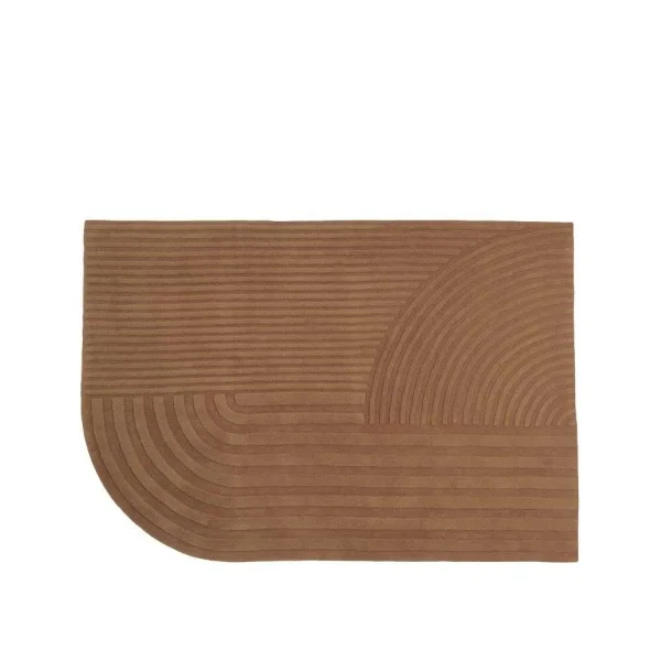 Muuto - Relevo Teppich 170x240 Burnt Orange
