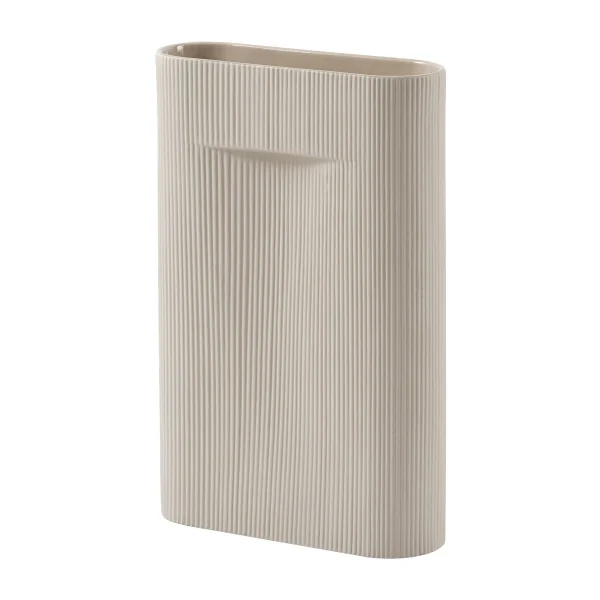 Muuto Ridge Vase 48,5cm Beige
