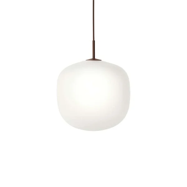 Muuto - Rime Pendelleuchte Ø37 Deep Red