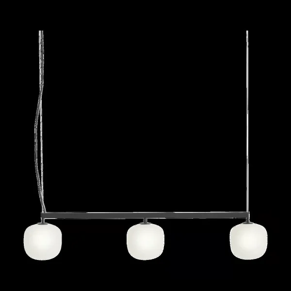 Muuto Rime Rail Lamp Pendelleuchte Black