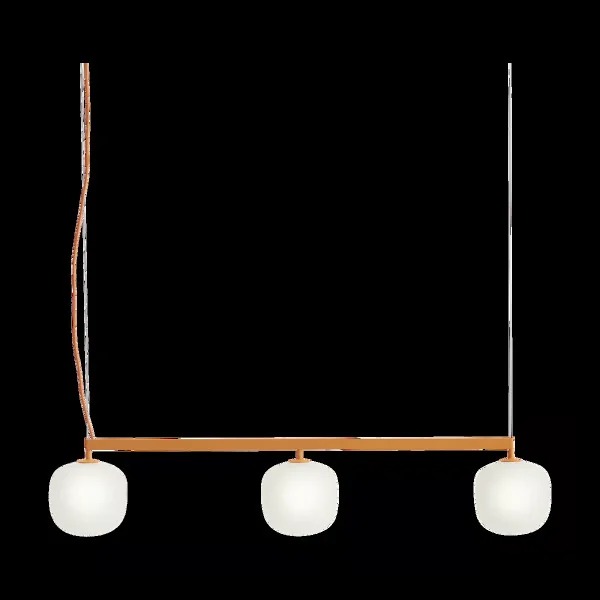 Muuto Rime Rail Lamp Pendelleuchte Orange