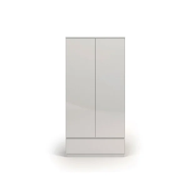 Nada Kleiderschrank weiss.