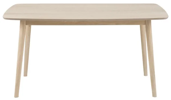 Naila Esszimmertisch 80 x 150 cm Eiche Dekor weiss gelaugt.