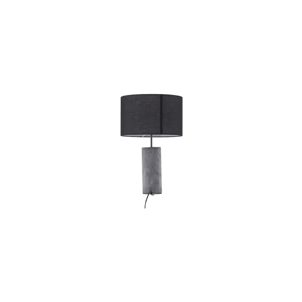 Nancy Beleuchtung Tischlampe 40x40x63cm Grau.