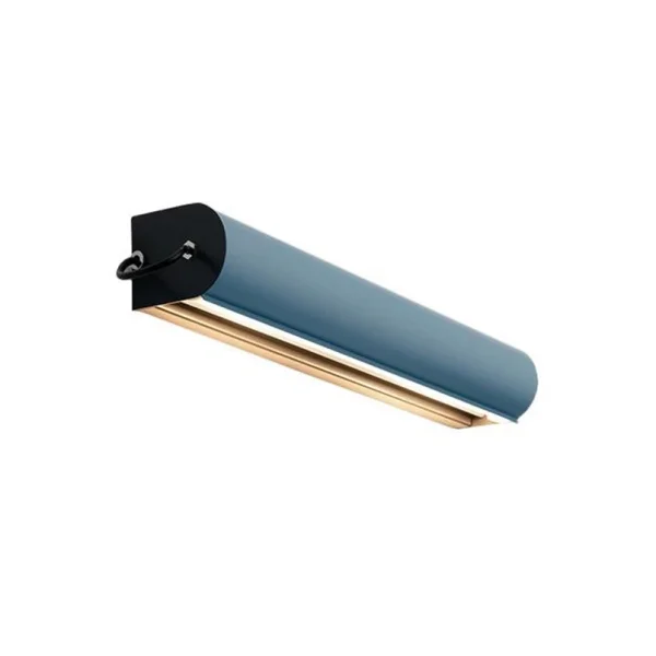 Nemo - Applique Cylindrique Longue Wandleuchte Anthracite Grey/Light Blue  Lighti
