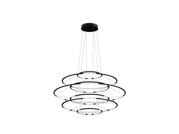 Nemo - Drop 7 Pendelleuchte Matte Black  Lighting