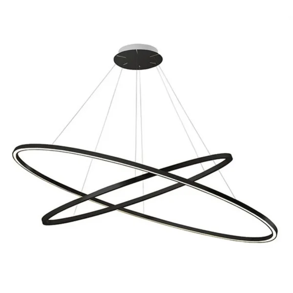 Nemo - Ellisse Double Pendelleuchte Black  Lighting