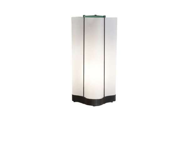 Nemo - Lampe Cabanon Tischleuchte Gun Metall/Green  Lighting