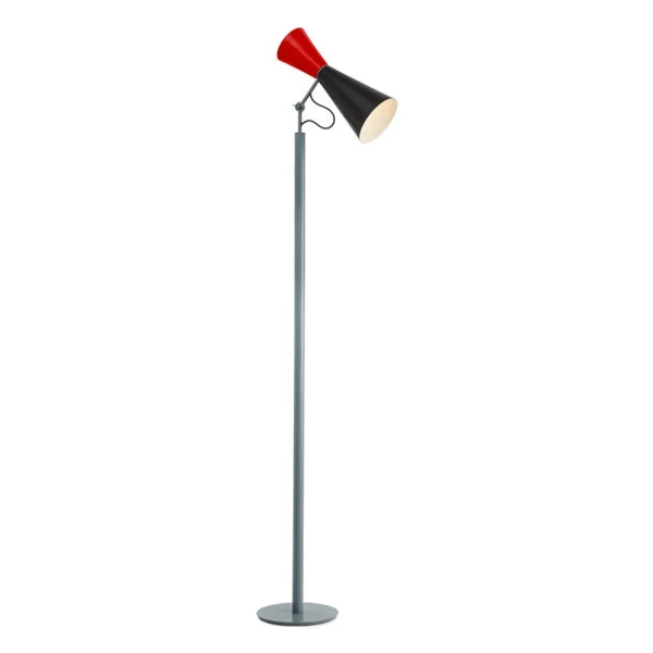 Nemo Lighting - Parliament Stehleuchte Black/Red