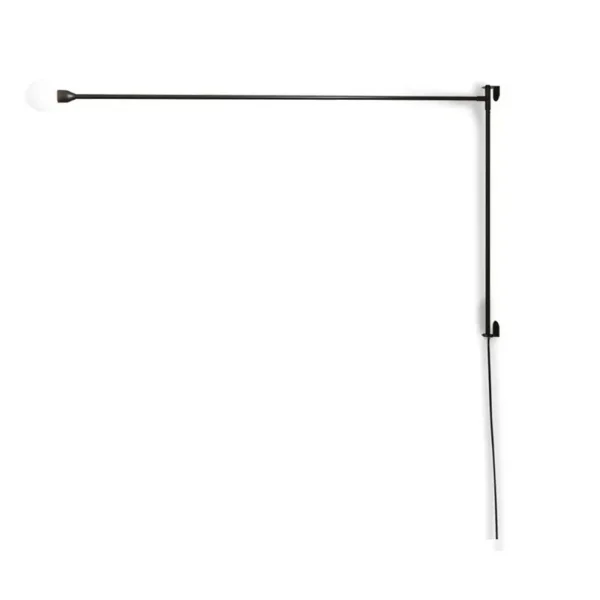 Nemo - Potence Pivotante Wandleuchte Black  Lighting