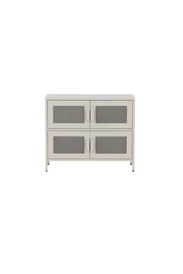 Nett Sideboard 4 Türen beige.