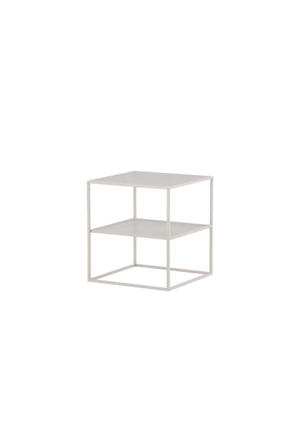Netz Couchtisch , Beistelltisch beige.