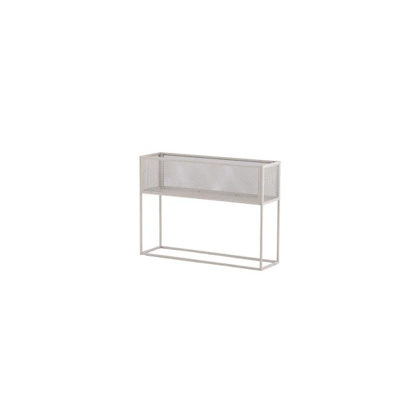 Netz Korb Blumenkasten 30x110cm Beige.
