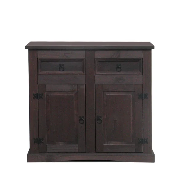 New Mexico Sideboard mit 2 Schubladen und 2 Türen braun.