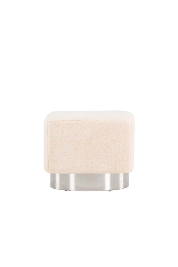 Newton Pouf offwhite.