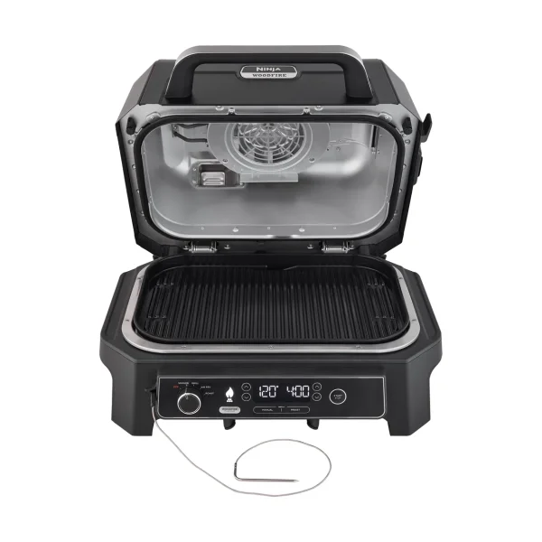 Ninja Ninja Woodfire Elektrogrill OG850EU Smart Cook System Schwarz