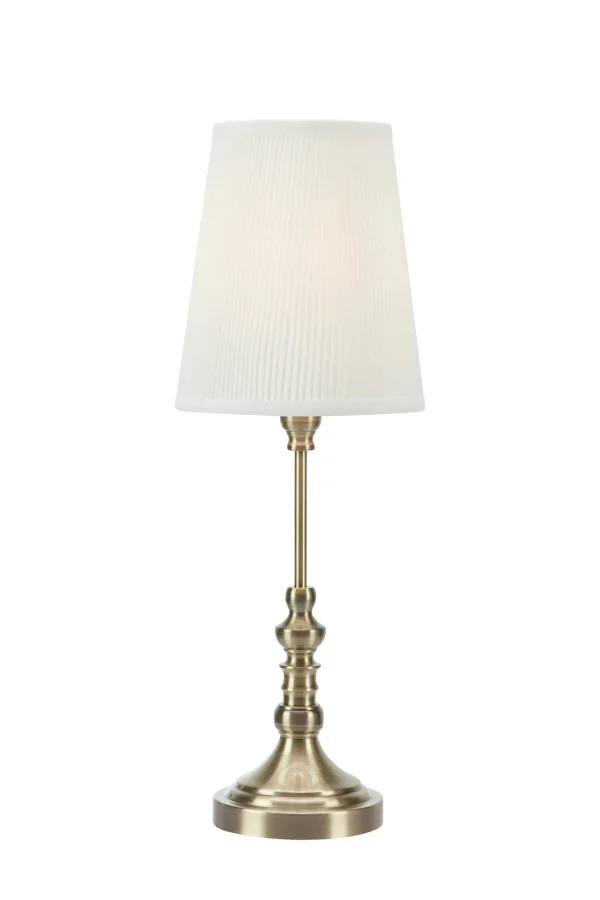 Noble Tischlampe Messing 66 cm
